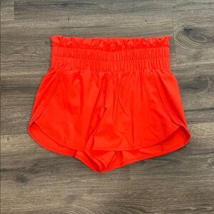 Avia shorts.  Size Small.  Orange in Color elastic high waist